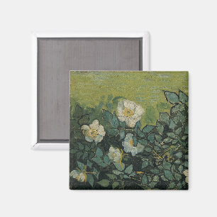 Vincent van Gogh - Wilde Rose Magnet