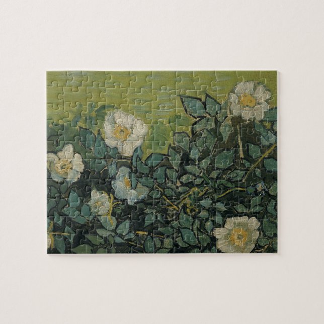 Vincent van Gogh - Wilde Rosen (Horizontal)