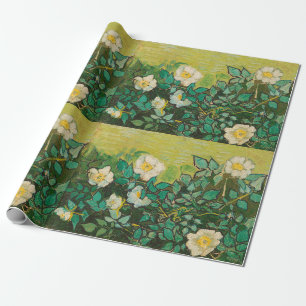 Vincent Van Gogh Wilde Rosen Fine Art Geschenkpapier