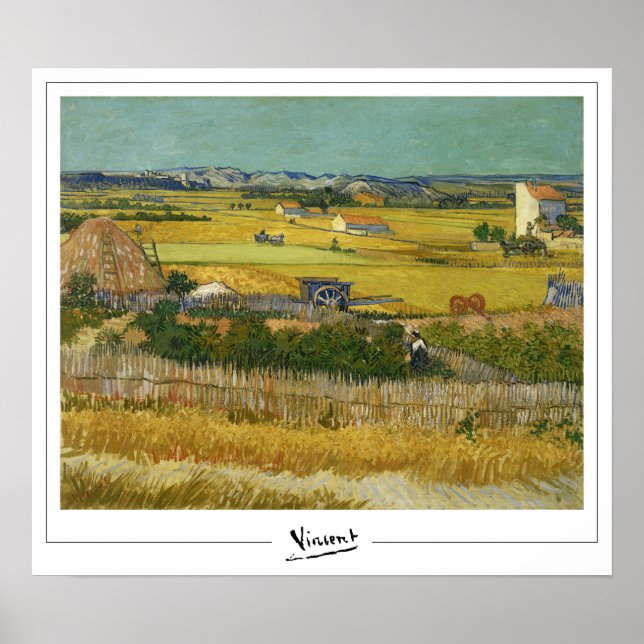 Vincent Van Gogh Zedign Art Poster #12-2 (Vorne)