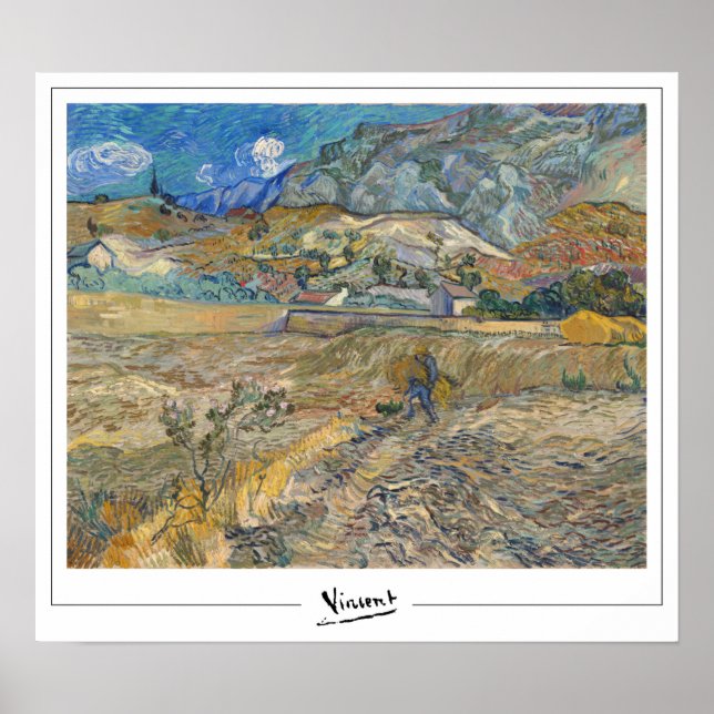 Vincent Van Gogh Zedign Art Poster #26 (Vorne)