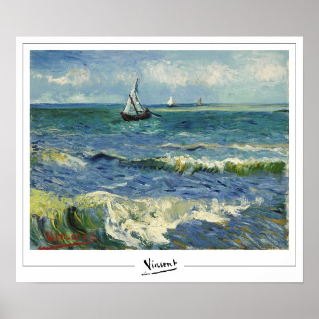 Vincent Van Gogh Zedign Art Poster #32-3 (Vorne)