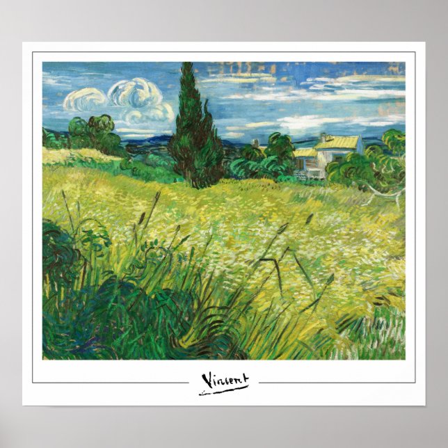 Vincent Van Gogh Zedign Art Poster #37 (Vorne)
