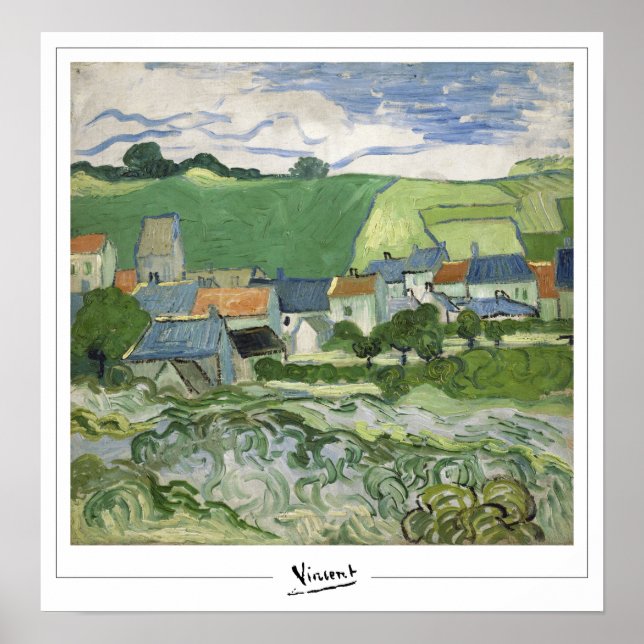 Vincent Van Gogh Zedign Art Poster #4-3 (Vorne)