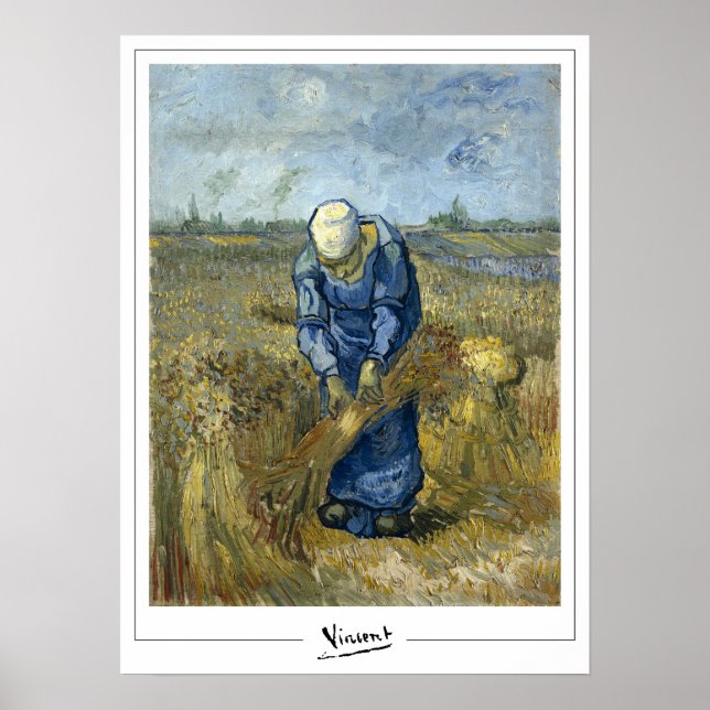 Vincent Van Gogh Zedign Art Poster #50-3 (Vorne)