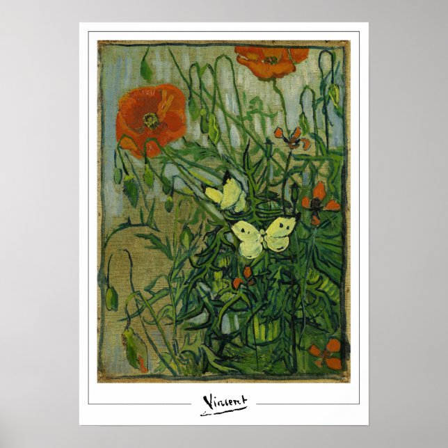 Vincent Van Gogh Zedign Art Poster #8-2 (Vorne)