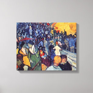 Vincent Van Gogh - Zuschauer in der Arena Leinwanddruck