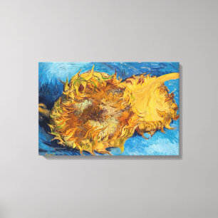 Vincent van Gogh - Zwei geschnittene Sonnenblumen Leinwanddruck