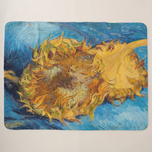 Vincent van Gogh - Zwei geschnittene Sonnenblumen Sherpadecke
