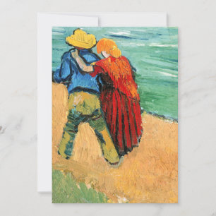 Vincent van Gogh - Zwei Liebhaber Dankeskarte