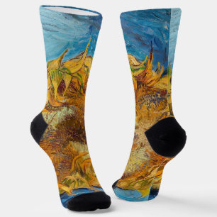 Vincent van Gogh - Zwei Schnittblumen Socken