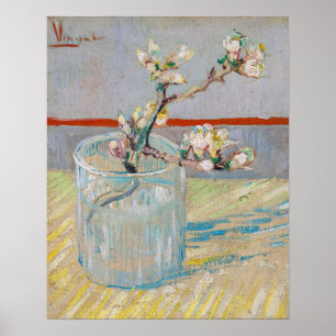 Vincent van Gogh - Zweigstelle Almond im Glas Poster