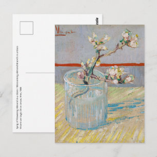 Vincent van Gogh - Zweigstelle Almond im Glas Postkarte