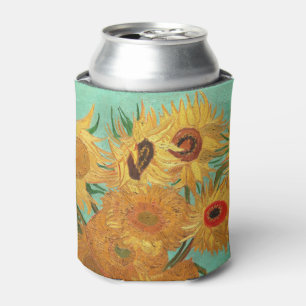 Vincent Van Gogh Zwölf Sonnenblumen in einer Vase Dosenkühler