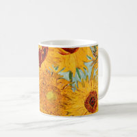 Vincent Van Gogh Zwölf Sonnenblumen in einer Vase