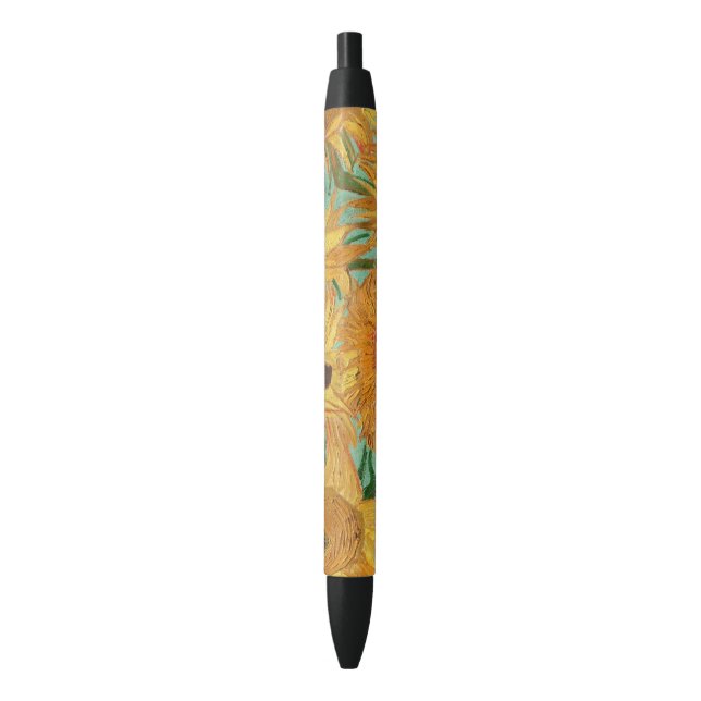 Vincent Van Gogh Zwölf Sonnenblumen in einer Vase Kugelschreiber (Vorderseite Vertikal)