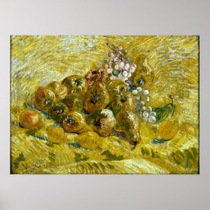 Vincent van Goghquitten, -zitronen, -birnen und Poster