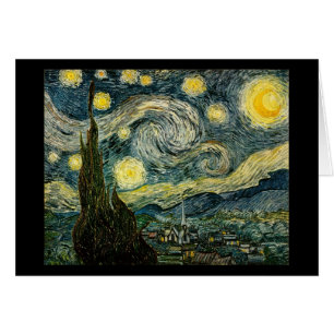 Vincent van Goghs die sternenklare Nacht (1889)