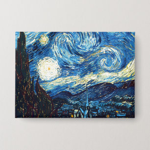 Vincent van Goghs Gemälde, Sternennacht, Button