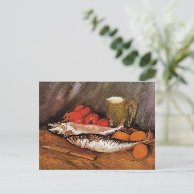 Vincent van Goghs Kunst,     Postkarte (Stehend Vorderseite)