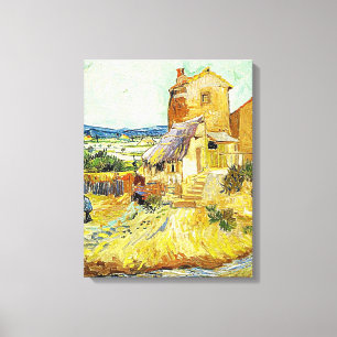 Vincent van Gogh's Malerei "The Old Mill" (1888) Leinwanddruck