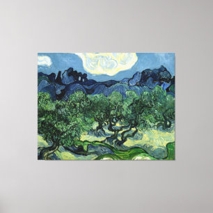 Vincent van Gogh's Olive Trees (1889) Leinwanddruck