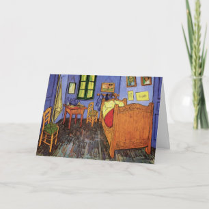 Vincent van Goghs Schlafzimmer in Arles Karte