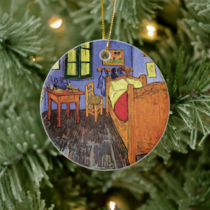 Vincent van Goghs Schlafzimmer in Arles Keramikornament