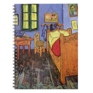 Vincent van Goghs Schlafzimmer in Arles Notizblock