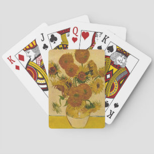 Vincent van Gogh's Sonnenblumen, 1878 Spielkarten