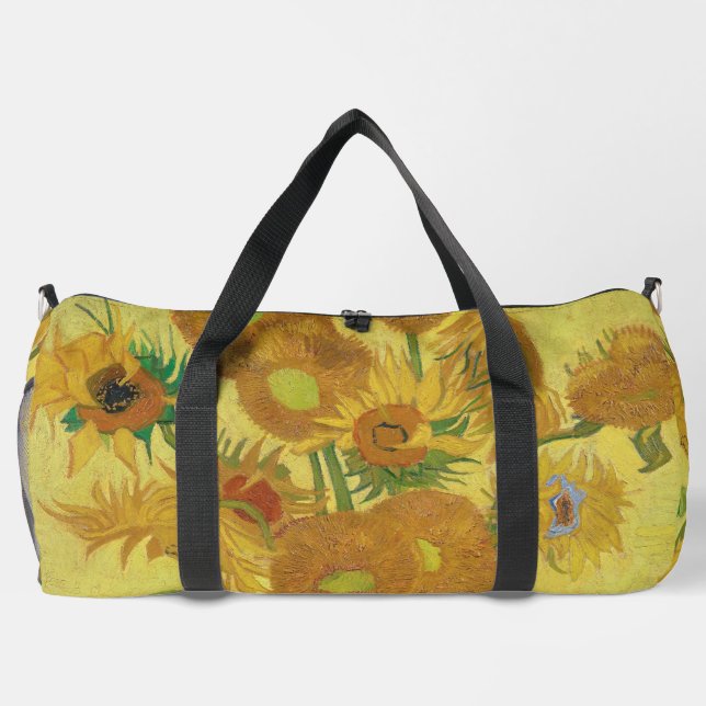 Vincent van Gogh's Sonnenblumen (1888) Duffle Bag (Rückseite)
