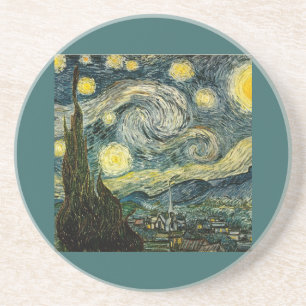 Vincent van Gogh's The Starry Night (1889) Getränkeuntersetzer