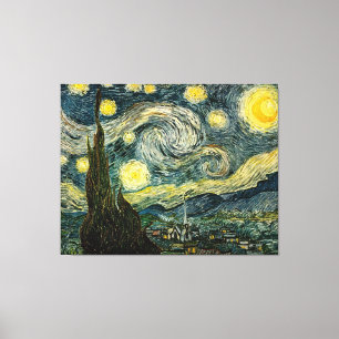 Vincent van Gogh's The Starry Night (1889) Leinwanddruck