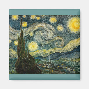 Vincent van Gogh's The Starry Night (1889) Magnet