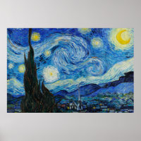 Vincent Van Gogh's The Starry Night (1889)