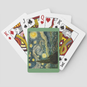 Vincent van Gogh's The Starry Night (1889) Spielkarten