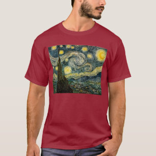 Vincent van Gogh's The Starry Night (1889) T-Shirt