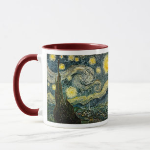 Vincent van Gogh's The Starry Night (1889) Tasse