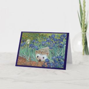 Vincent van Hog’s "Irises and Also a Hedgehog". Karte