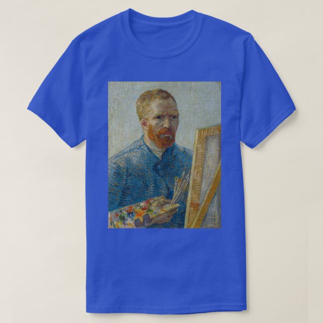 Vincent Vangogh SPortrait T-Shirt (Design vorne)