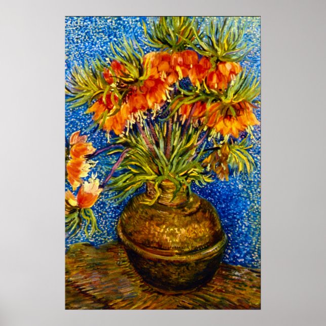 Vincent Willem van Gogh - Fritillaries Poster (Vorne)