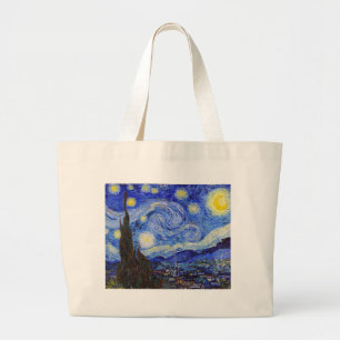 Vincent Willem van Gogh , “ Starry Night ” Jumbo Stoffbeutel