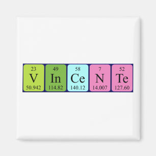 Vincente Periodenmagnet Magnet