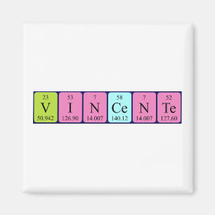 Vincente Periodenmagnet Magnet