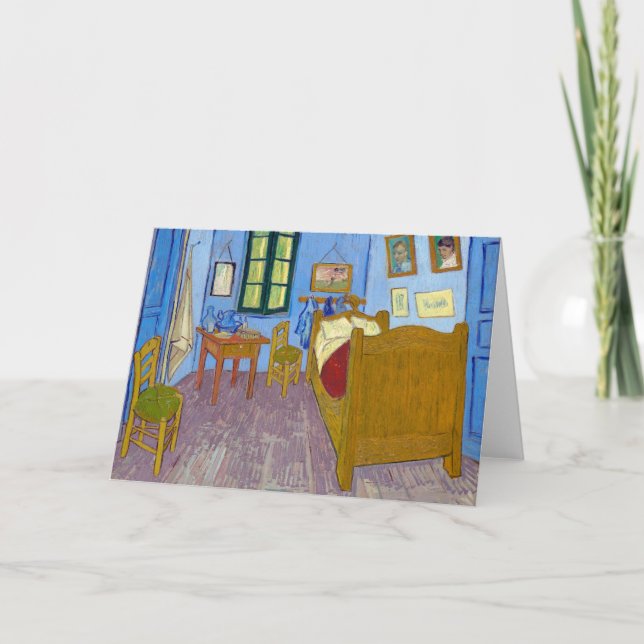 Vincent's Bedroom in Arles | Van Gogh | Karte (Vorderseite)