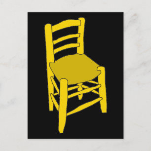 Vincent's Chair - Entwurf des Spielzeugs Postkarte