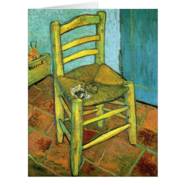 Vincent's Chair par van Gogh (Devant)