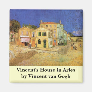 Vincent's House in Arles von Vincent van Gogh Magnet