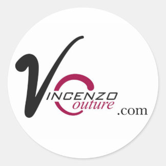 vincenzocouture.com runder aufkleber