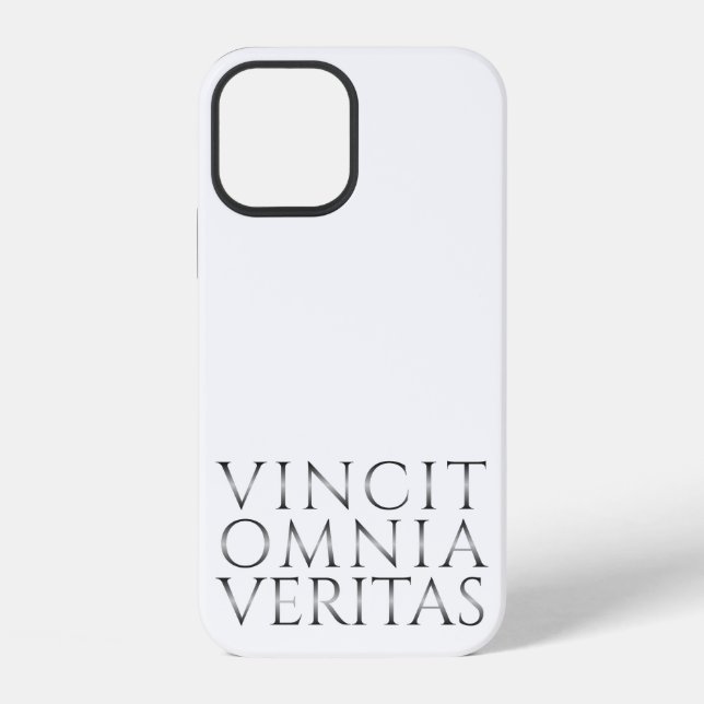 VINCIT OMNIA VERITAS iPhone 12 HÜLLE (Rückseite)